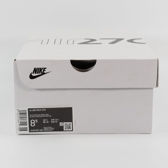 Nike Women's Air Max 270 'White Lapis' AH6789-109 Multi Size 6 - 9 - Picture 12 of 16